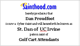 Cyber Saint's Calling Card